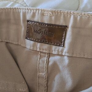 Designer Mother Misfit Crop Island Lightweight 28 30 32 Zip Cotton Beach Travel